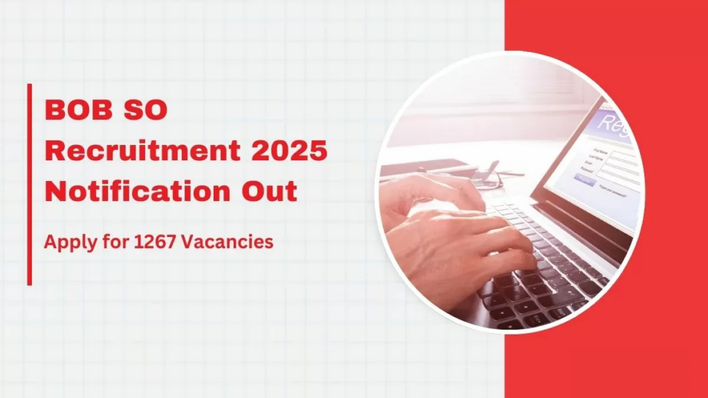 Recruitment of Professionals on Regular Basis in various Departments: BOB