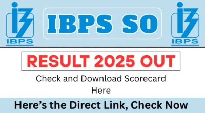 IBPS SO 14th Final Result 2025: Download PDF and Important Details