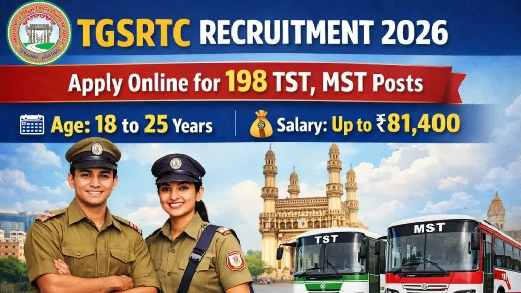 Telangana State Road Transport Corporation Recruitment 2025 for 198 Supervisor Trainee Posts